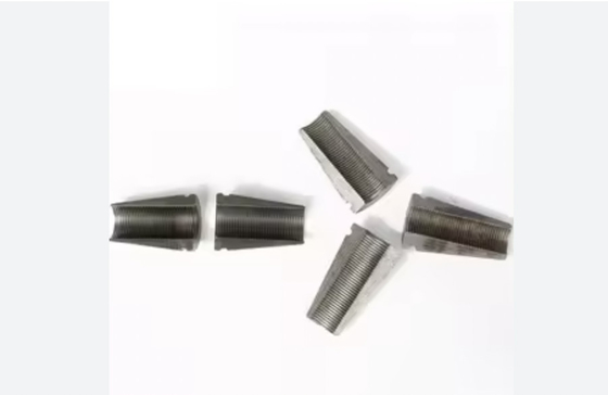Alloy Steel Post Tensioned Wedges Boa resistência à corrosão para soluções de construção