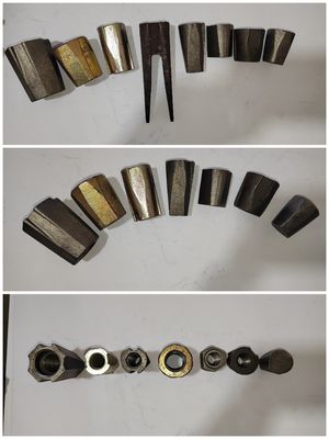 ASTM Aprovado de Expansão Shell Anchor Bolto Três Folhas Bolto E Almofada Assembléia para resistência à tensão