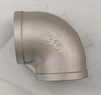 Cotovelo de aço inoxidável Astm A 403 da tubulação do Wp 316L 321 1,5 polegadas cotovelo de 90 graus