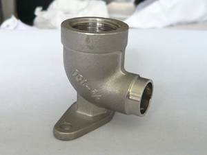 Cotovelo de aço inoxidável da tubulação da programação 40 1 polegada conector do cotovelo de 90 graus