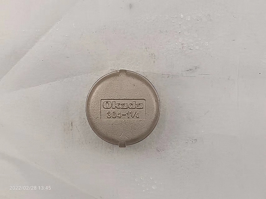 Os tampões de extremidade de aço inoxidável de 3/8 de polegada 316L conduzem 5x5 apropriado Sch 40 rosqueado