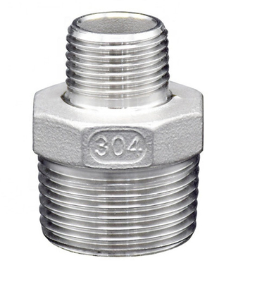 304 316L rosquearam os encaixes que de tubulação de aço inoxidável o homem encanta o redutor do bocal