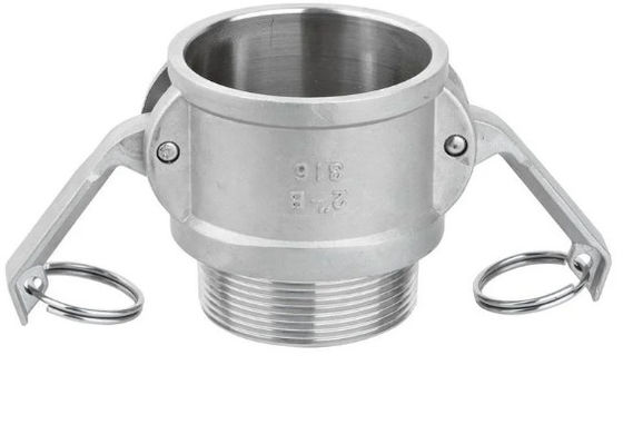 Acoplamento rápido hidráulico de aço inoxidável do conector dos encaixes de tubulação do petróleo