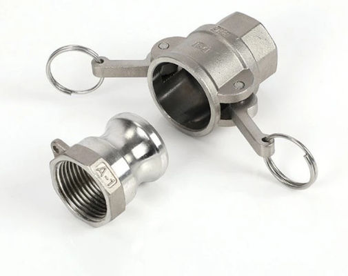 Acoplamento rápido hidráulico de aço inoxidável do conector dos encaixes de tubulação do petróleo